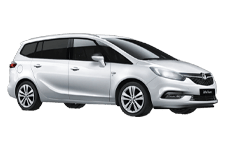 Car Hire Houghton Le Spring - Vauxhall Zafira 7-Seater - Minibus hire Houghton le spring